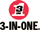 3-IN-One Logo