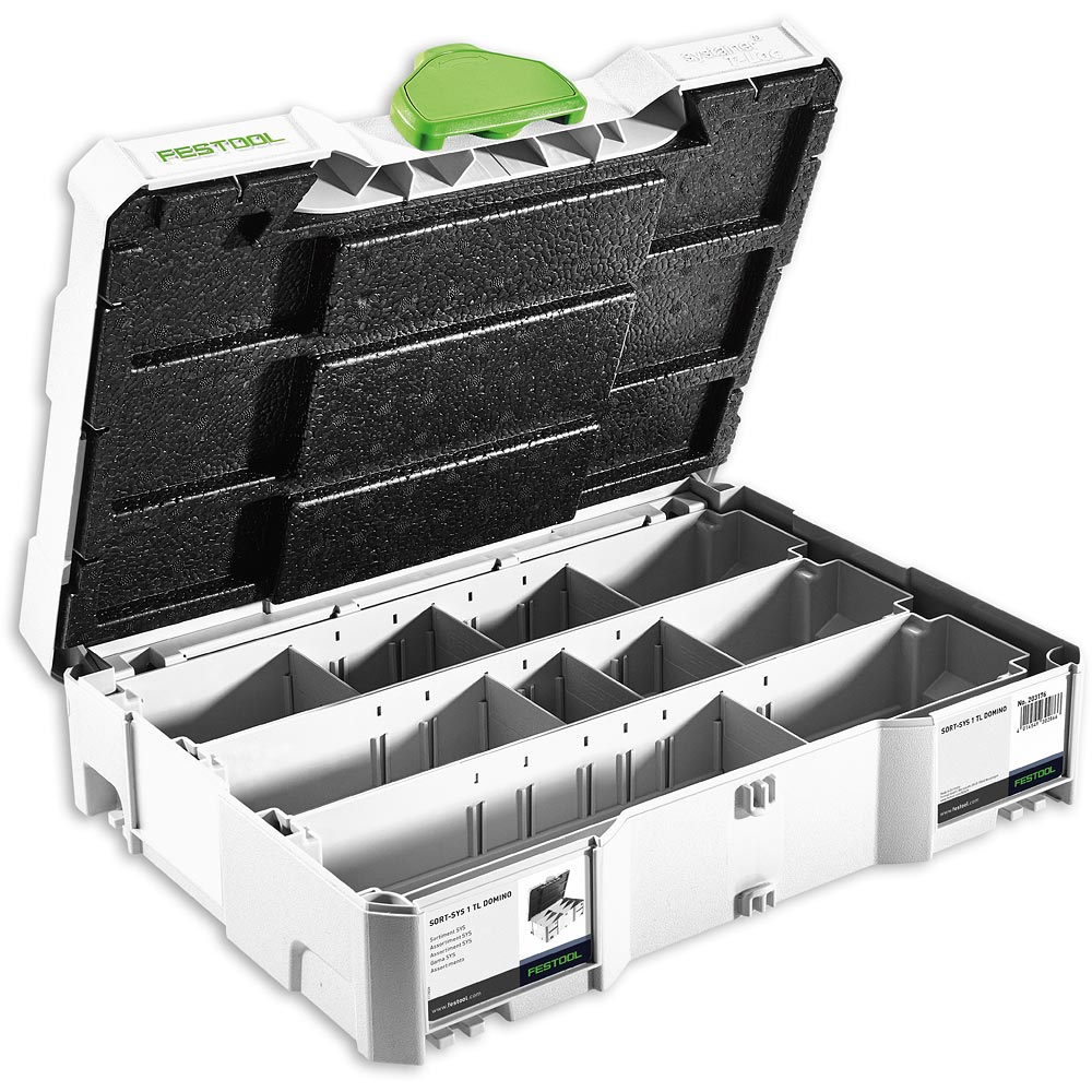 Festool Sort Systainer With Compartments (DOMINO)