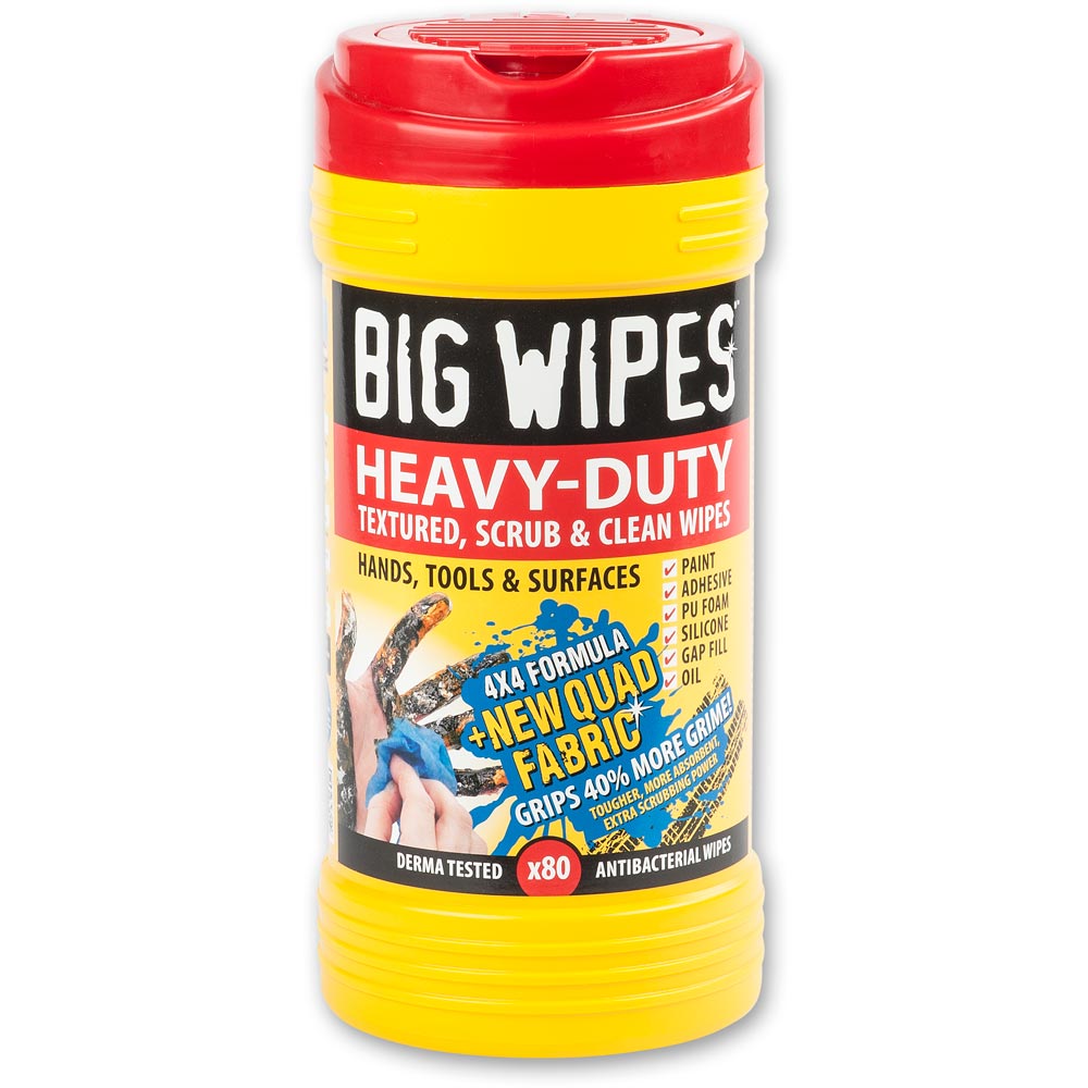 Big Wipes Heavy Duty Hand - 80 Wipe Tub