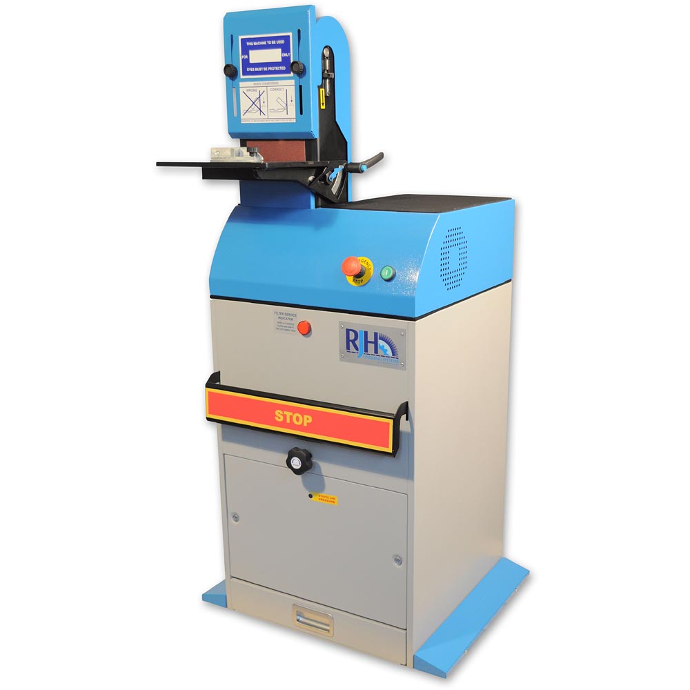 RJH Finishing Systems Antelope Bandfacer Dust Extraction Mounted 1ph