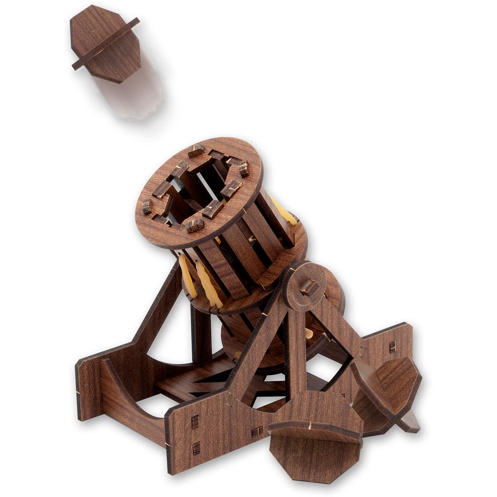 GMC Mini Wooden Kit - Leonardo da Vinci Bombard