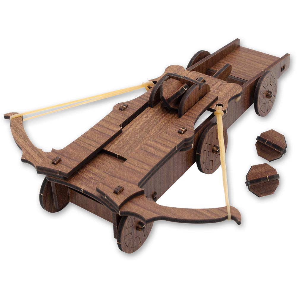 GMC Mini Wooden Kit - Leonardo da Vinci Crossbow