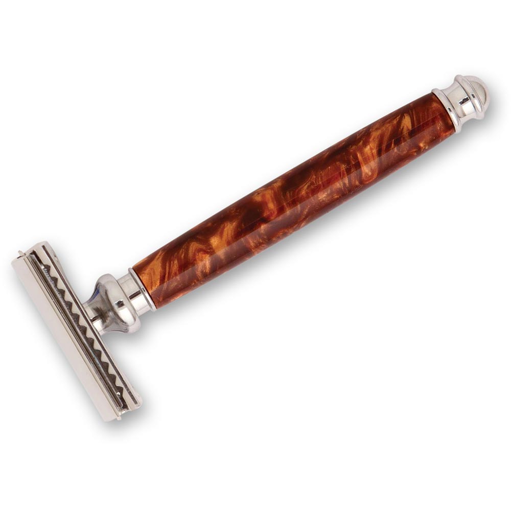 Penn State Industries Safety Razor Handle Kit in Chrome