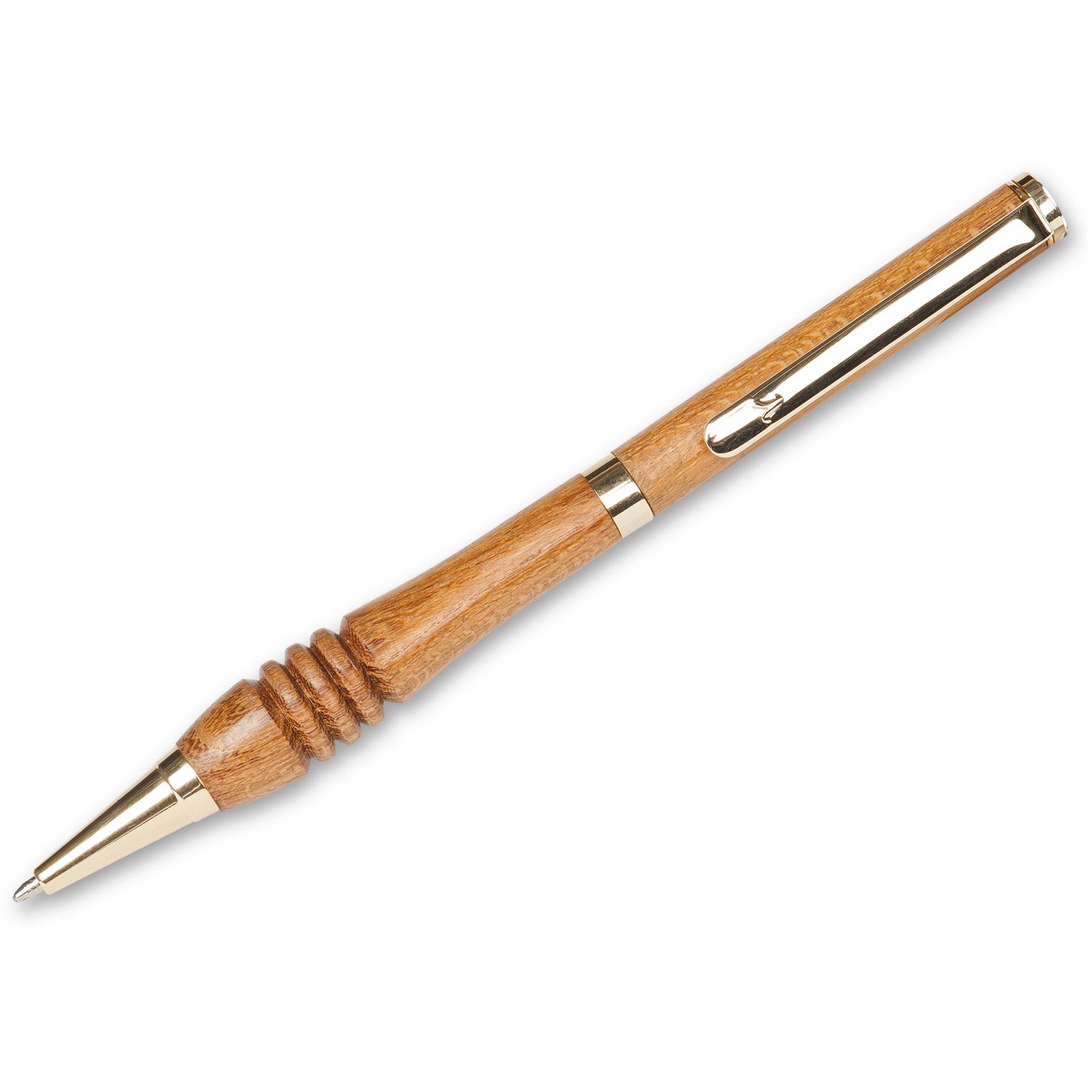 Axminster Woodturning Artisan Twist Pen Kit - 10kt Gold (A Logo)