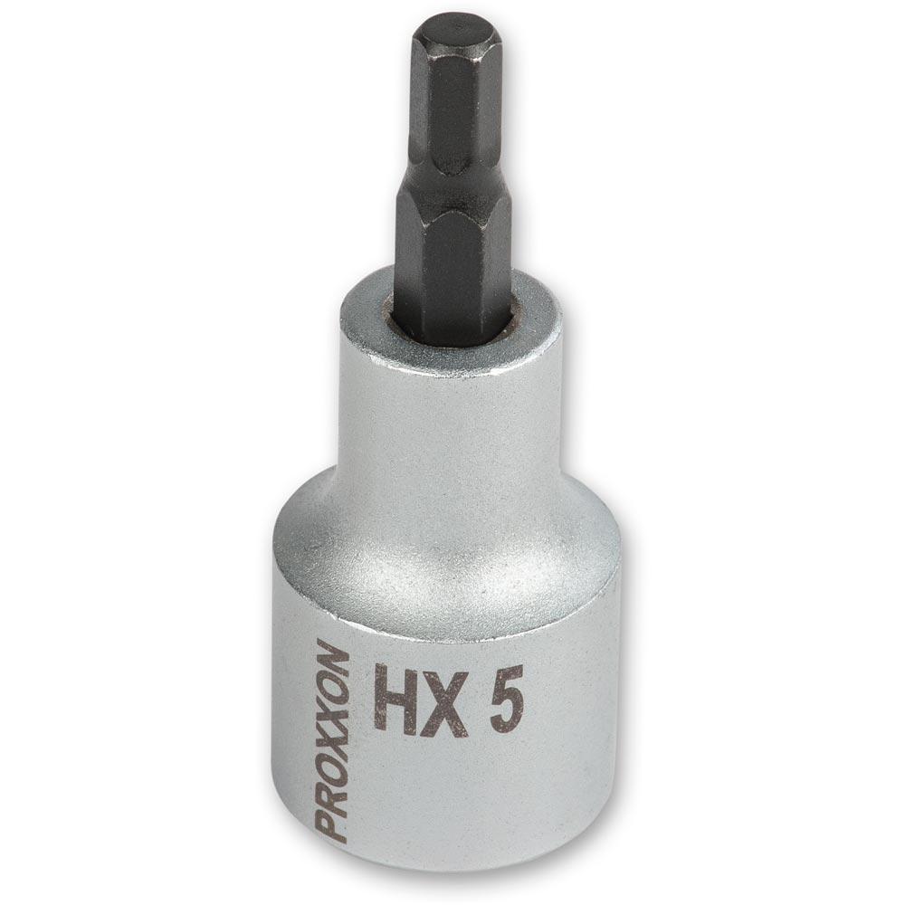 Proxxon Industrial PROXXON 1/2" Drive Hex Bit - 14mm x 55mm