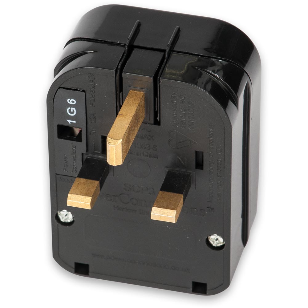 Axminster Professional Euro Schuko Plug to UK Adaptor