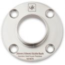 UJK Stainless Steel Guide Bush 30mm (10mm projection)