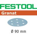 Festool Granat Abrasive Discs 90mm (Pkt 100) - 120g