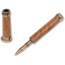 Great Bamboo Stand Rollerball Pen Kit - Antique Brass