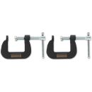 Axminster Professional Small G Clamps - 50mm (pair)