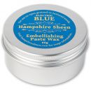 Hampshire Sheen Embellishing Paste Wax - Electric Blue 60g