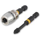 DeWALT Impact Torsion Bits PZ2 and Sleeve Holder
