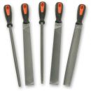 Bahco 5 Piece Engineer's File Set - 250mm