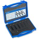 7 Piece Glanze Replaceable Tip Turning Tool Set 10mm