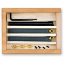 PROXXON 3 Piece Tooling Set with Tungsten Inserts