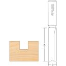 Axcaliber Twin Flute Straight Cutter - D=12.5 - X=25mm - S=1/2"