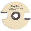 Axcaliber 4mm 2 Wing Slot Router Cutter