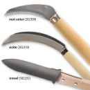 Set of 3 Japanese Garden Tools - Cutter, Sickle and Trowel