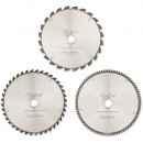 Axcaliber Contract 254mm Saw Blades Pack Of 3