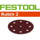 Festool Rubin 2 Abrasive Discs 125mm (Pkt 10) - 80g