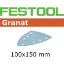 Festool Granat Delta Abrasive 100 x 150mm (Pkt 10) - 180g