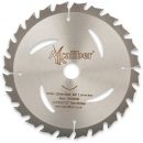 Axcaliber Contract TCT Saw Blade - 165mm x 1.5mm x 20mm 24T