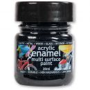 Polyvine Acrylic Enamel Paint - Black 20ml