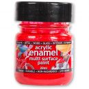Polyvine Acrylic Enamel Paint - Ferrari Red 20ml