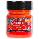 Polyvine Acrylic Enamel Paint - Orange 20ml