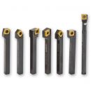 7 Piece Glanze Replaceable Tip Turning Tool Set 8mm