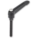 Axminster Workshop Locking Lever - Male M8 x 40mm Alloy