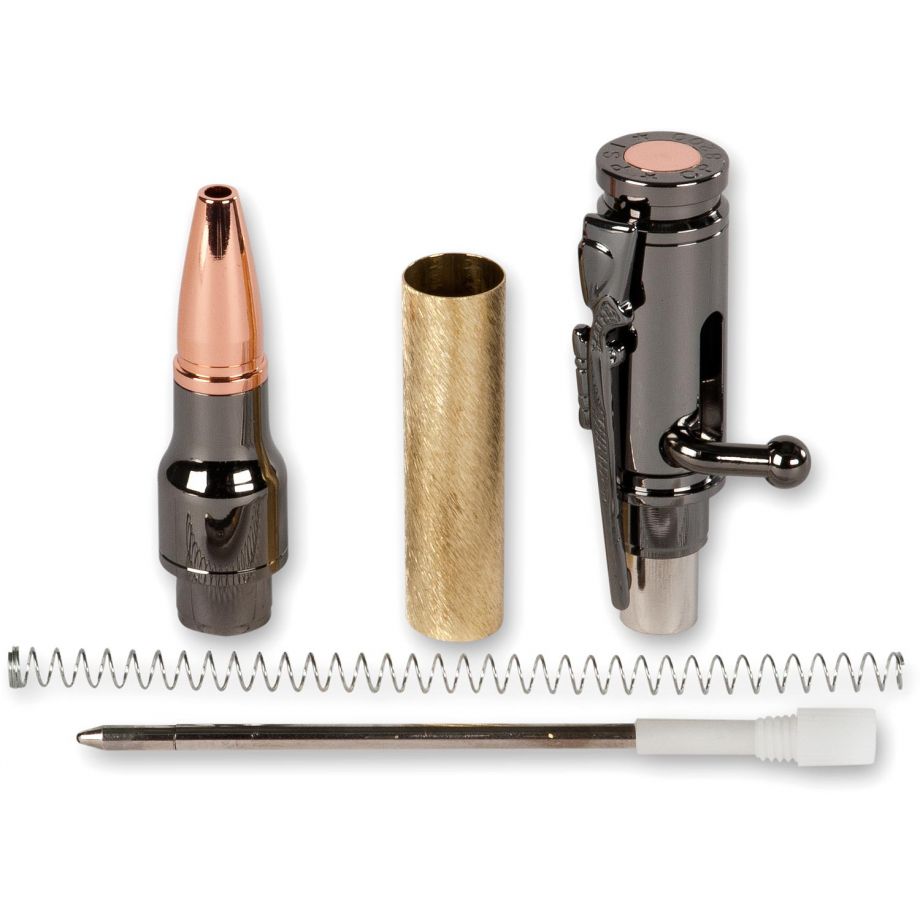 Mini Bolt Action Pen Kit - Gunmetal