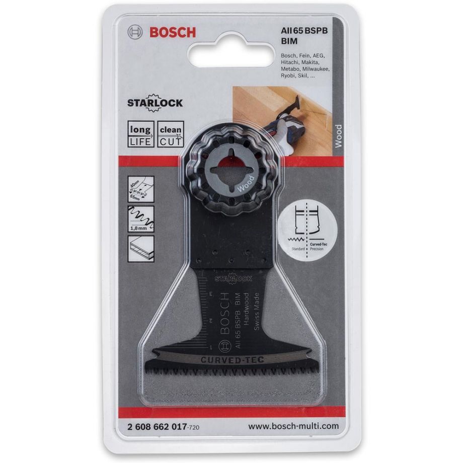 Bosch BiM C-Tec Japanese Style Plunge Cut Blades (Starlock)