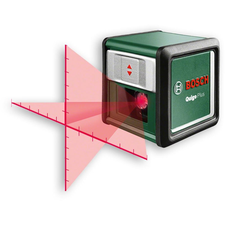 Bosch Quigo Plus Cross Line Laser with Tripod