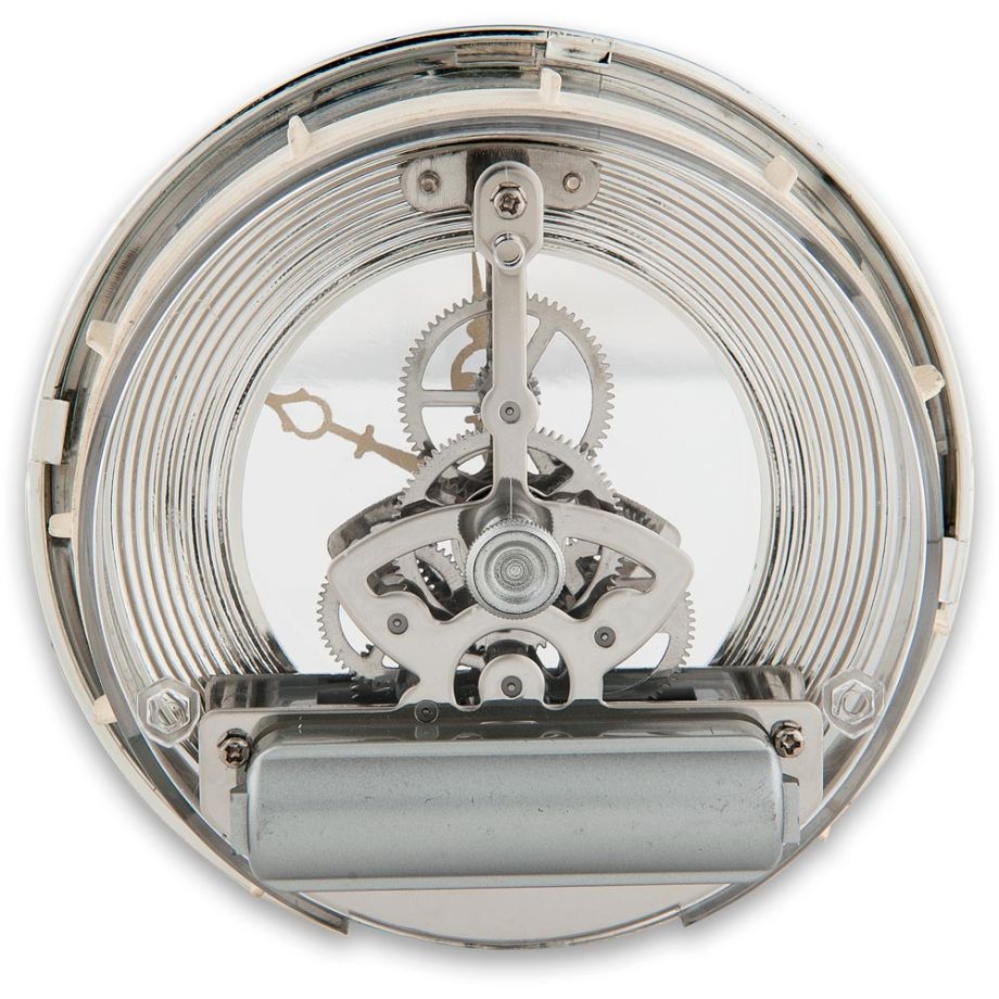 100mm Silver Skeleton Clock Insert