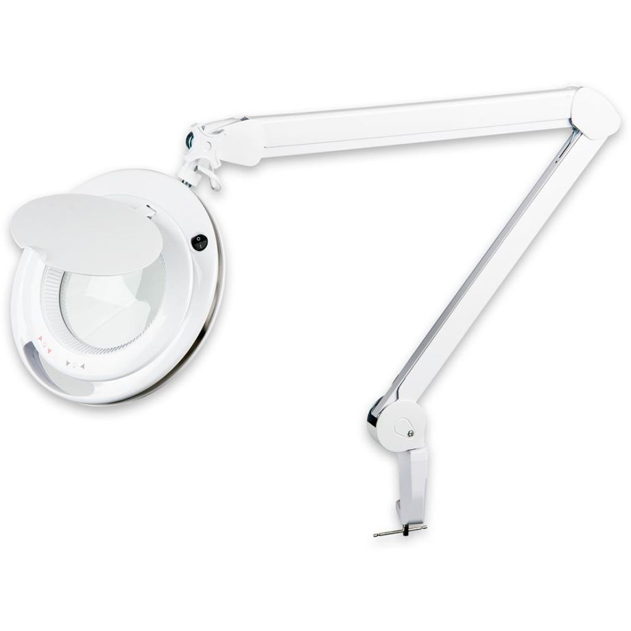 LightCraft LED Professional Magnifier Lamp with Multiple Light Setting