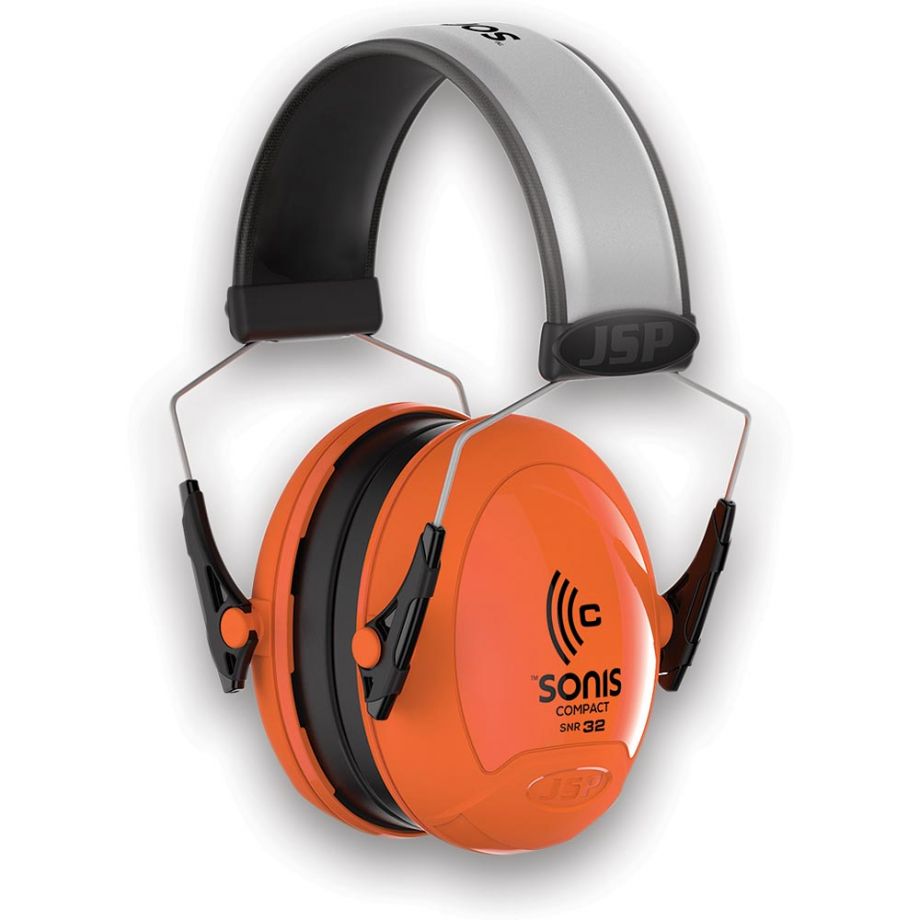JSP Sonis® Compact Hi-Vis Ear Defenders SNR 32