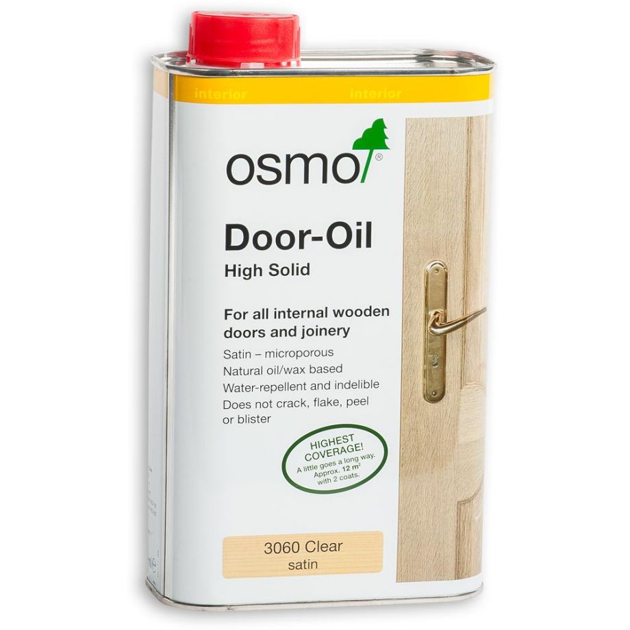 Osmo Door Oil - Clear Satin 1 litre