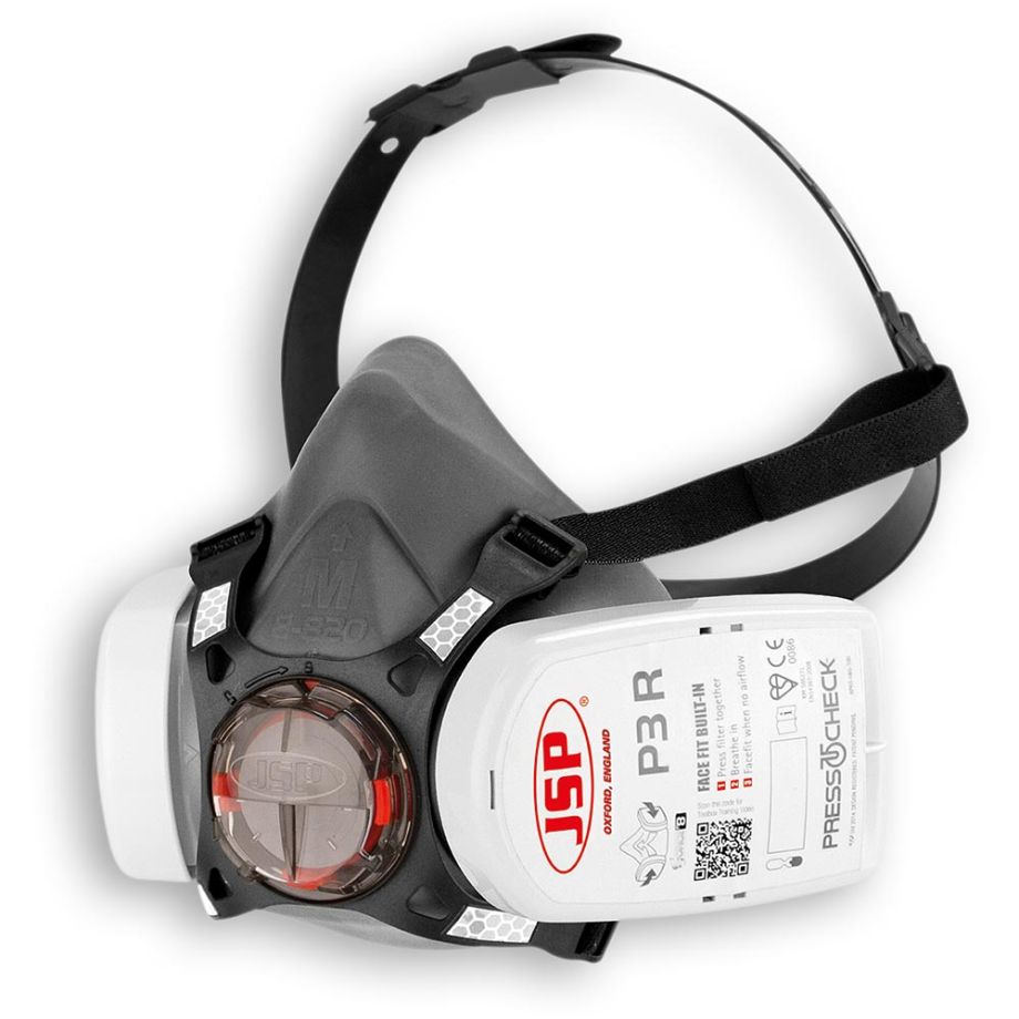 JSP Force™ 8 Reusable Half Mask Complete Medium P3
