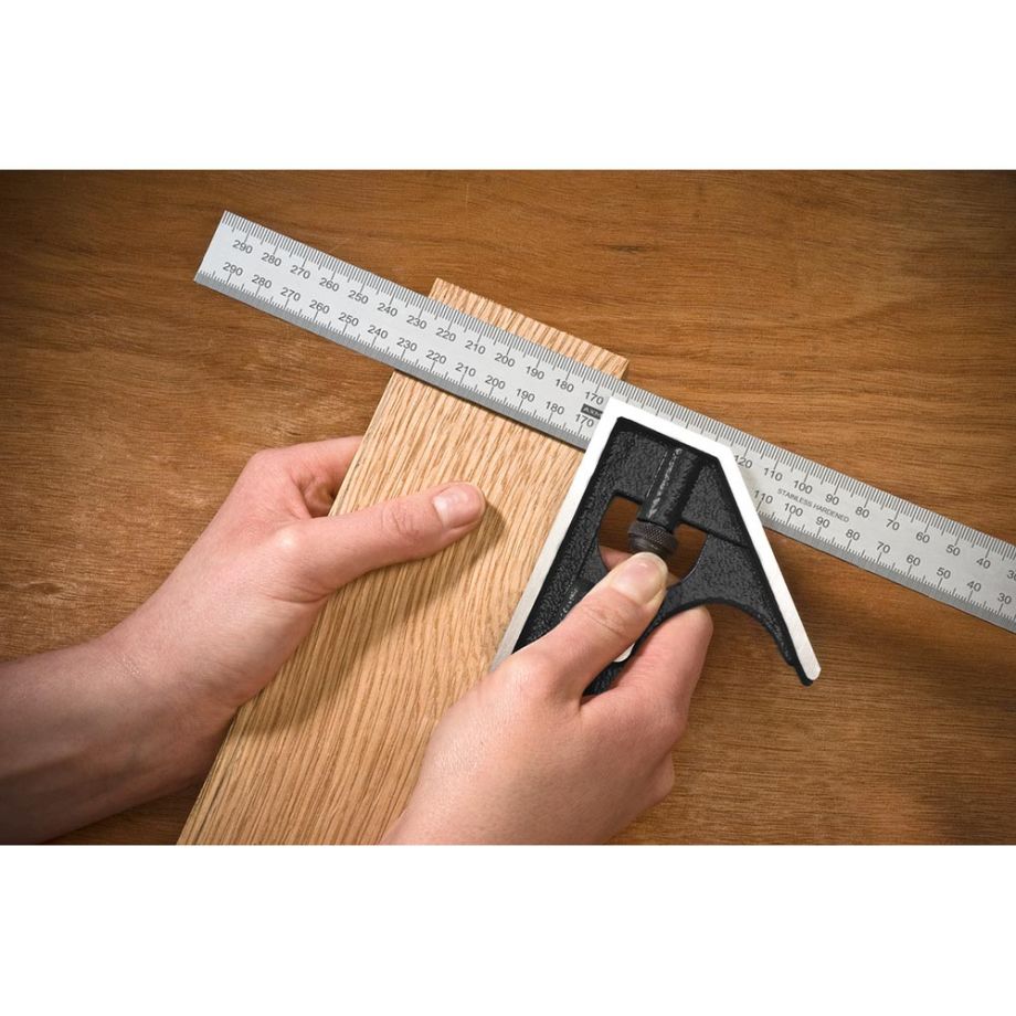 Axminster Professional Combination Square Set 300mm (4 Piece)
