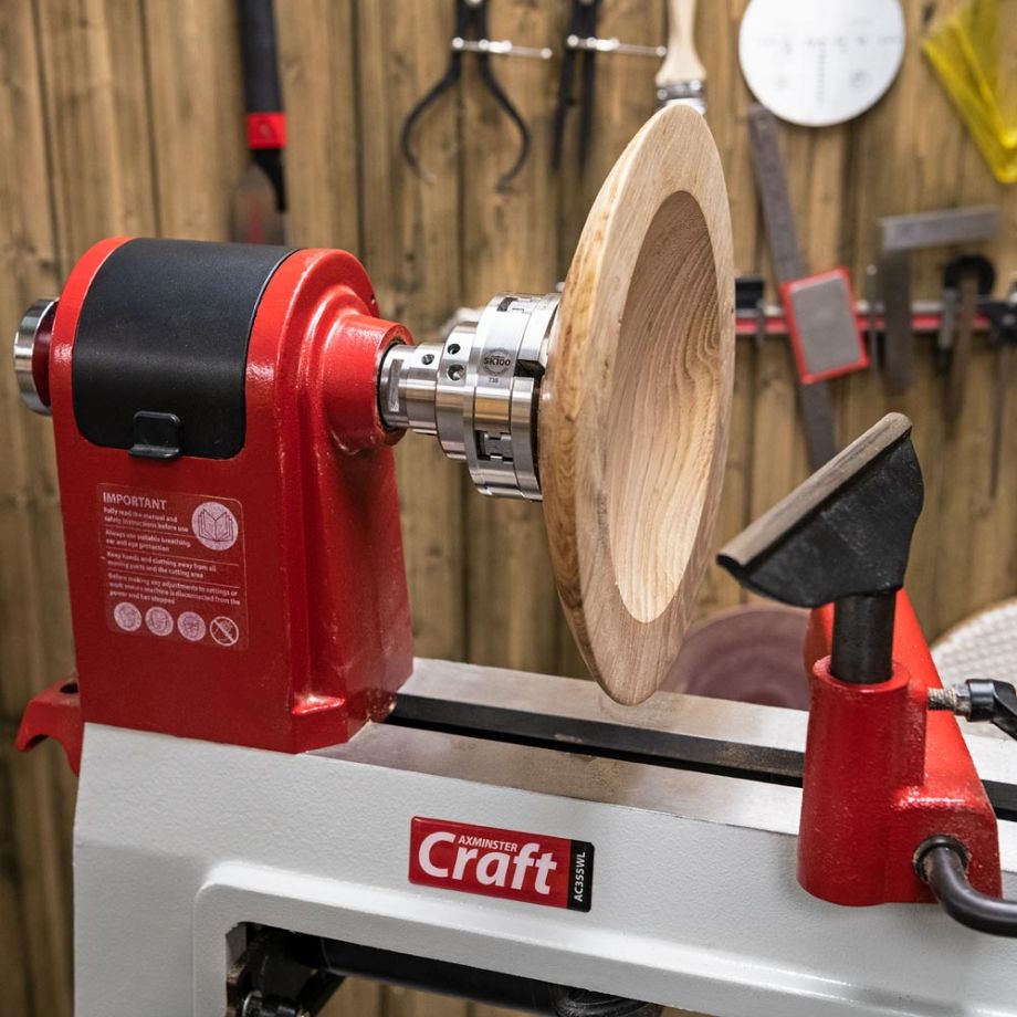 Axminster Woodturning Clubman SK100 Chuck Package