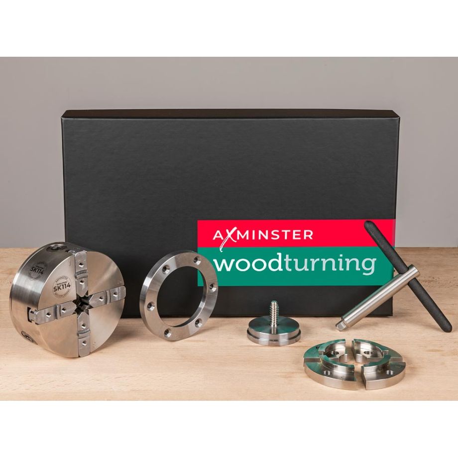 Axminster Woodturning Evolution SK114 Chuck Package