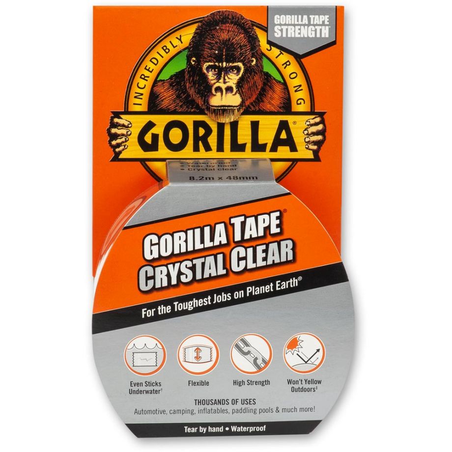 Gorilla Tape® Crystal Clear 48mm x 8.2m