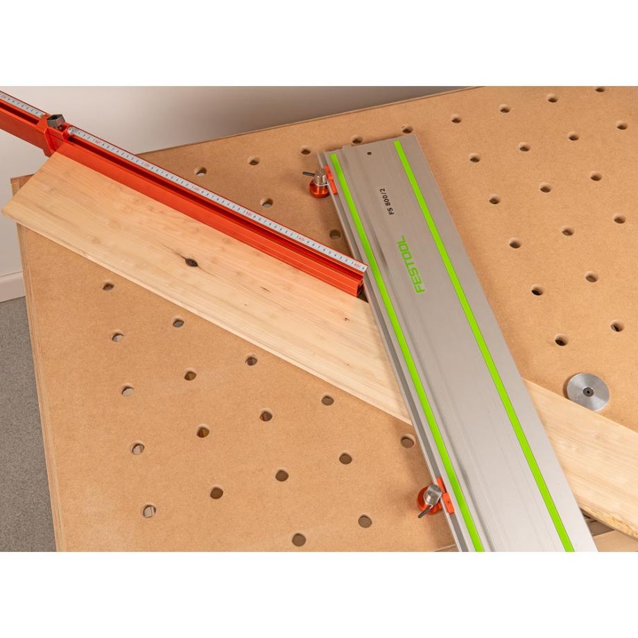 UJK Fence and Length Stop for Guide Rail Saws
