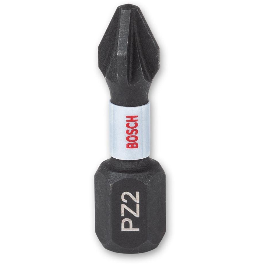 Bosch Impact Control Screwdriver Bits PZ2 25mm (25)