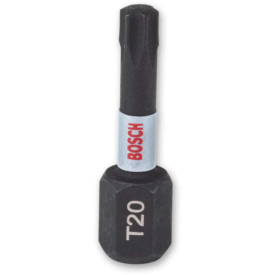 Bosch Impact Control Screwdriver Bits T20 25mm (25)
