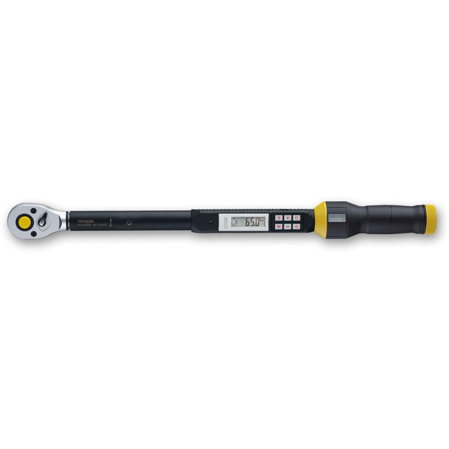 PROXXON MC 200/E Digital Torque Wrench - 20 to 200Nm