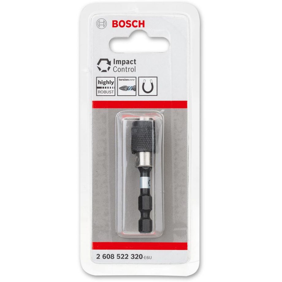 Bosch Impact Control Quick Lock Hex Bit Holder 1/4