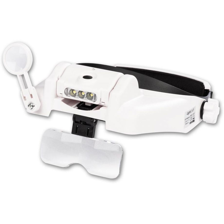 LightCraft Professional LED Headband Magnifier