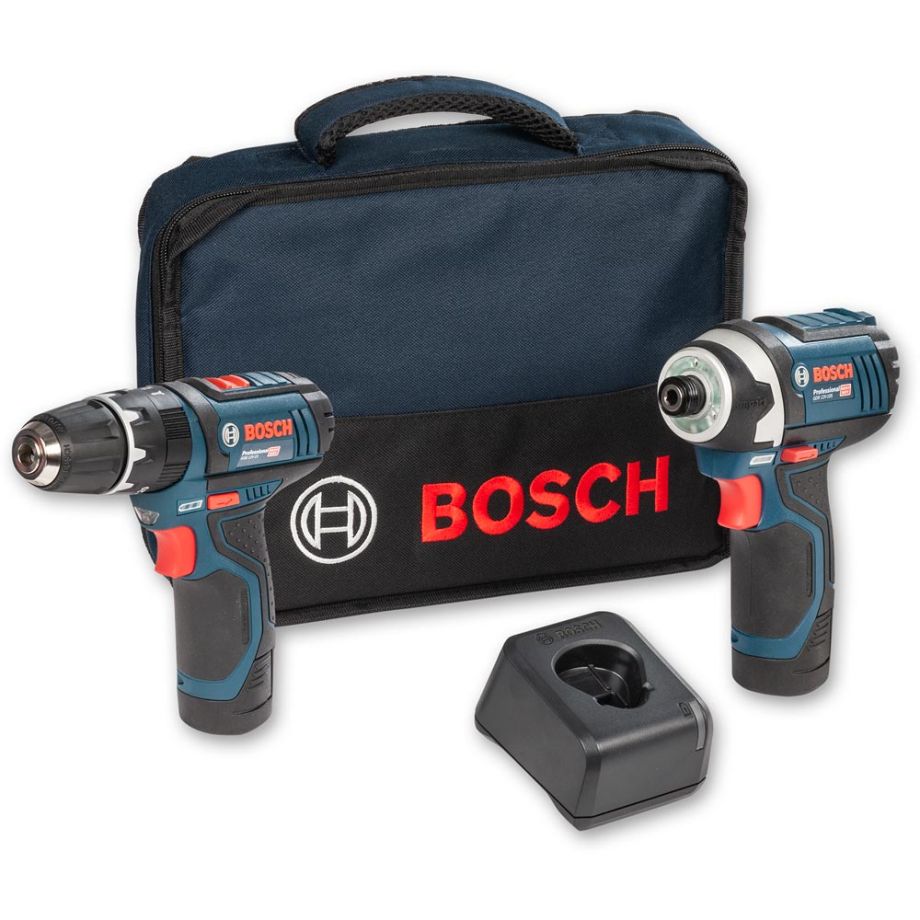 Bosch GSB12V-15/GDR 12V Combi & Impact Kit 12V